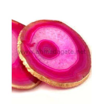 Pink Agate Slice