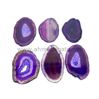 Blue Agate Slices