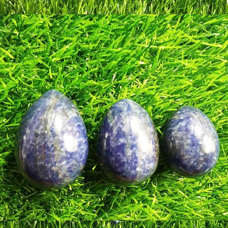 Sodalite-Eggs Sodalite-Eggs